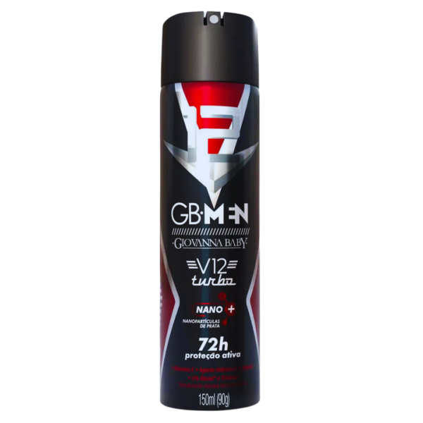 Desodorante Aerosol Giovanna Baby V12 Turbo 150ml