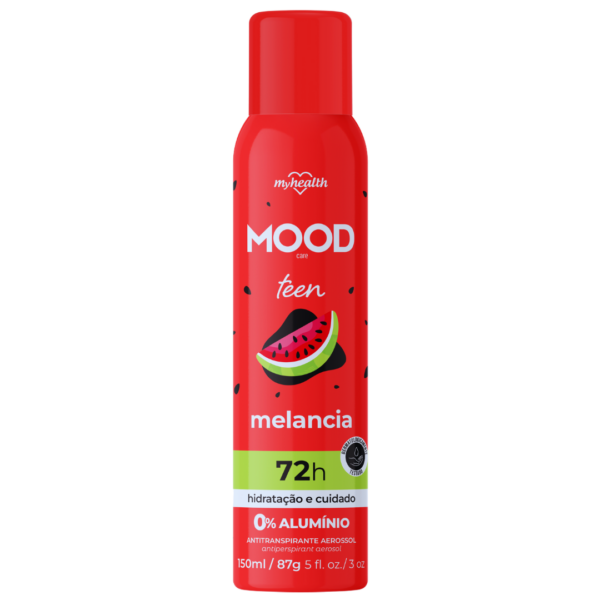 Desodorante Aerosol Mood Care Teen Melancia 150ml Aeroflex