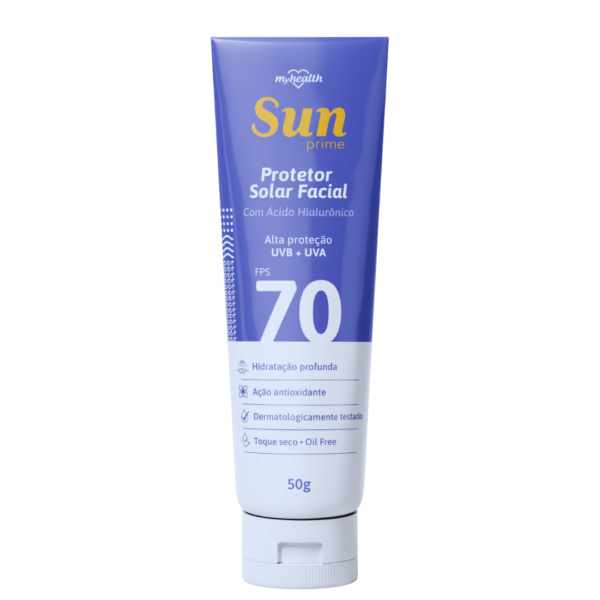 Protetor Solar Facial Sun Prime FPS70 50gr Aeroflex
