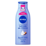 Loção Hidratante Nivea Soft Milk Pele Seca 400ml