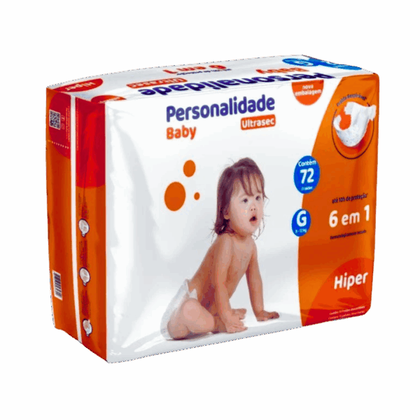 Fralda Personalidade Baby Ultrasec Hiper
