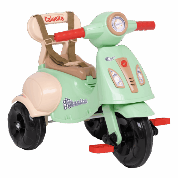 Carrinho Triciclo Vespita Capri 1068 Calesita