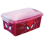Caixa Organizadora Homem Aranha 4,2L Plasútil