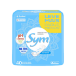 Absorvente Protetor Diário Sym Sem Perfume Pacote C/40 Und