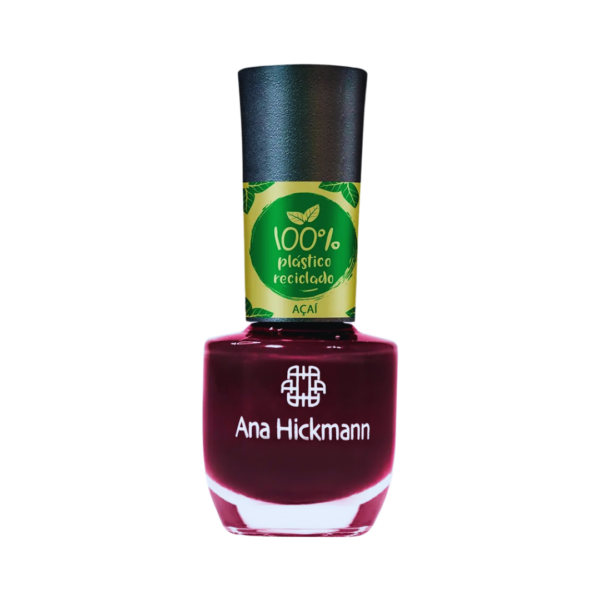 Esmalte Ana Hickmann 100% Plástico Reciclado Açaí 9ml