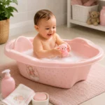 Banheira Decora Ursa Rosa 21 Litros Plasútil - Imagem 2