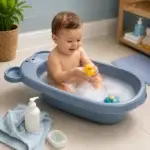 Banheira Lúdica Bear Azul 21 Litros Plasútil - Imagem 2