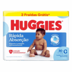 Fralda Huggies Rápida Absorção