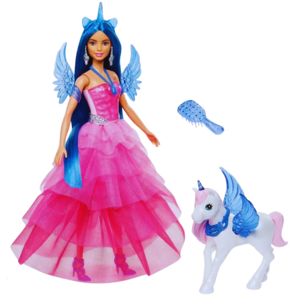 Boneca Barbie Unicórnio Alado  Safira - Mattel