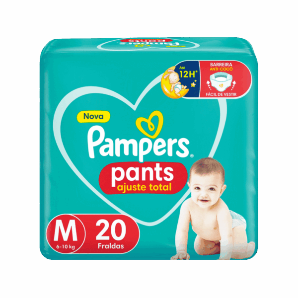 Fralda Pampers Pants Ajuste Total