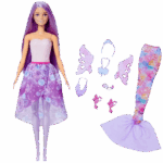 Boneca Barbie Fada e Sereia - Mattel