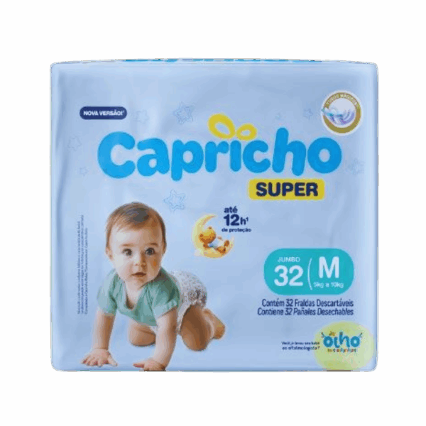 Fralda Capricho Super Jumbo