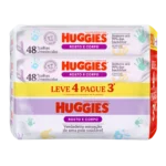 Toalha Umedecida Huggies Rosto e Corpo LV+PG-