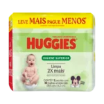 Toalha Umedecida Huggies Higiene Superior LV+PG-