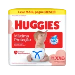 Fralda Huggies Supreme Care Hiper LV+PG-