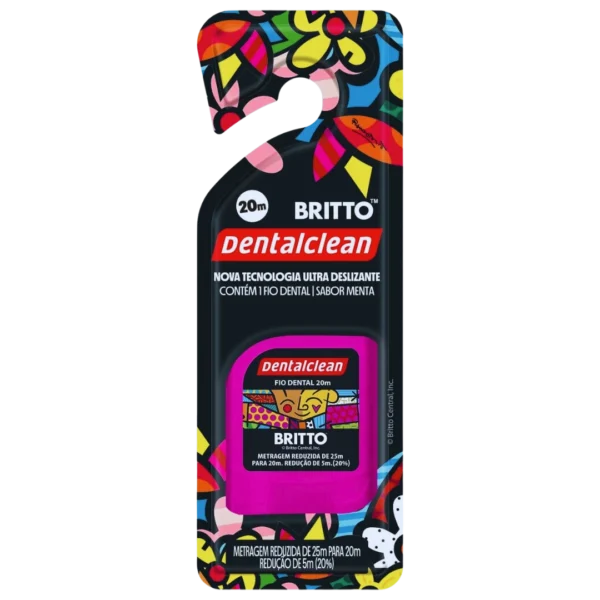 Fio Dentalclean Britto 20m Sortido