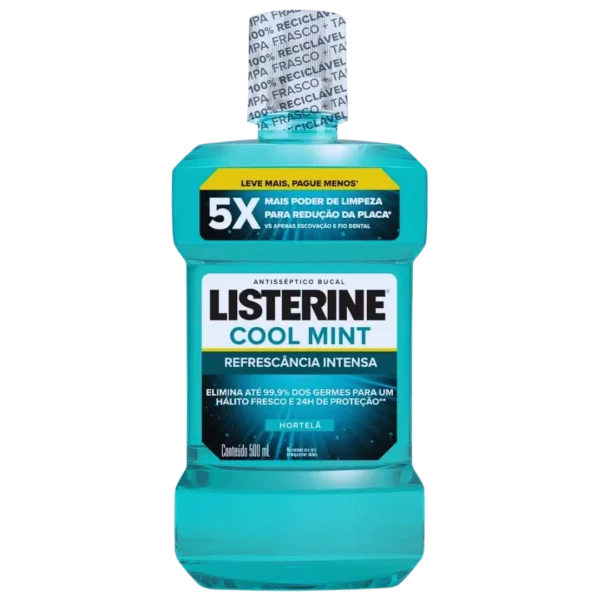 Enxaguante Bucal Listerine Cool Mint Hortelã 500ml