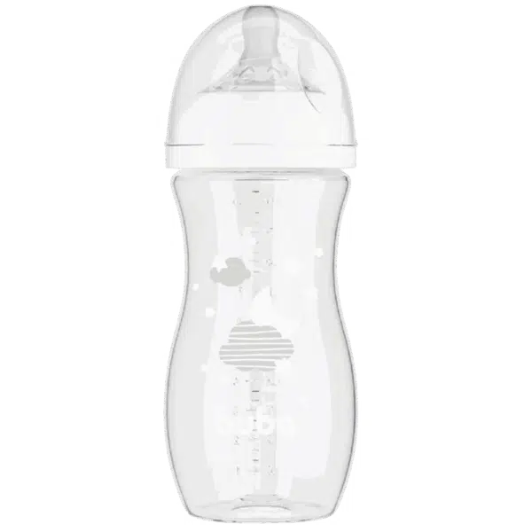 Mamadeira Buba Easy Flow Branca +4m 330ml