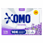 Lava Roupas Em Pó Omo Lavanda 1,6kg