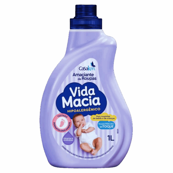 Amaciante Vida Macia Glicerina & Amêndoas 1L