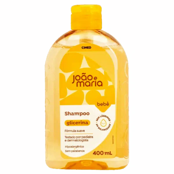 Shampoo Glicerina Bebê João e Maria 400ml