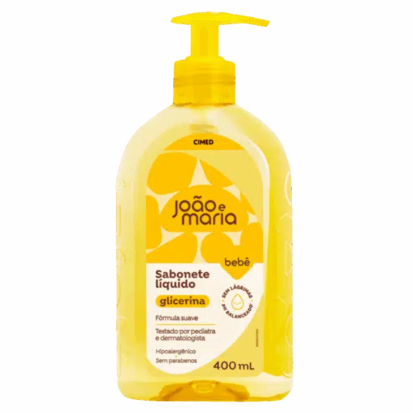 Sabonete Líquido Glicerina João e Maria 400ml