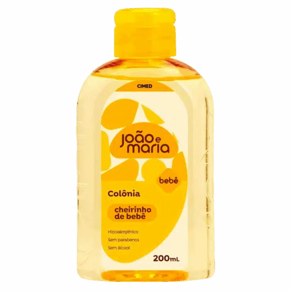Colônia Cheirinho de Bebê João e Maria 200ml