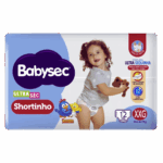 Fralda Babysec Ultra Sec Shortinho Jumbinho - Imagem 3