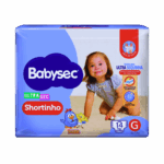 Fralda Babysec Ultra Sec Shortinho Jumbinho