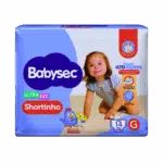 Fralda Babysec Ultra Sec Shortinho Jumbinho