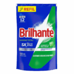 Lava Roupas Líquido Brilhante Higiene Total Refil 900ml