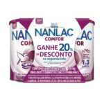 Fórmula Nestlé Nanlac Comfor 800g pack 2 latas