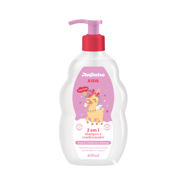 Shampoo e Condicionador Anjinho 2 em 1 - 400ml