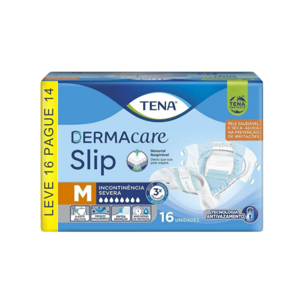 Fralda Tena Slip Dermacare LV16 PG14